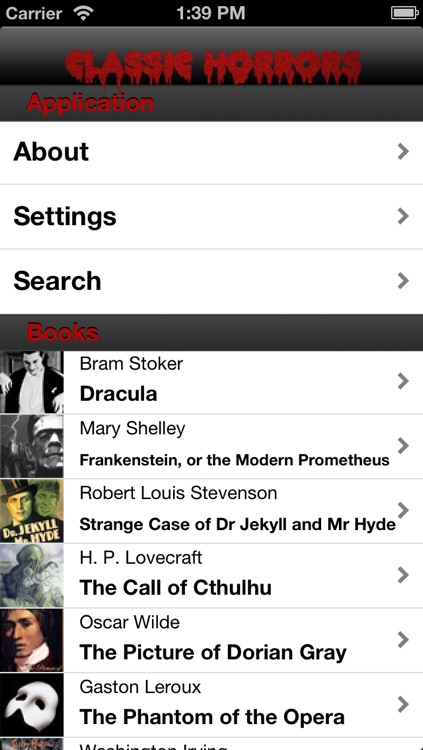 Best Horrors Collection (with search)