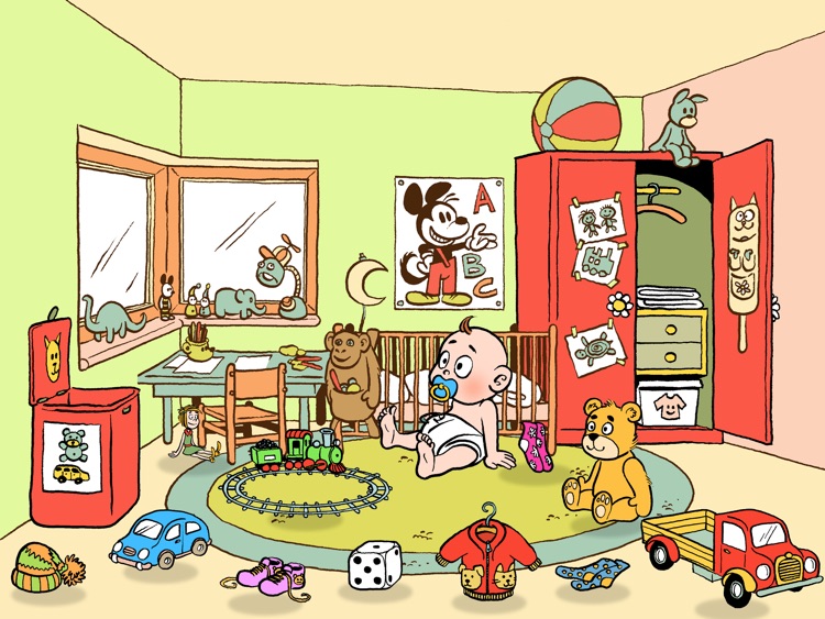 TidyUp! clean the room & house - best free puzzle educational games for kids or your toddler (learn & teach)