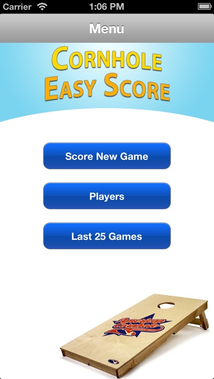 Cornhole Easy Score