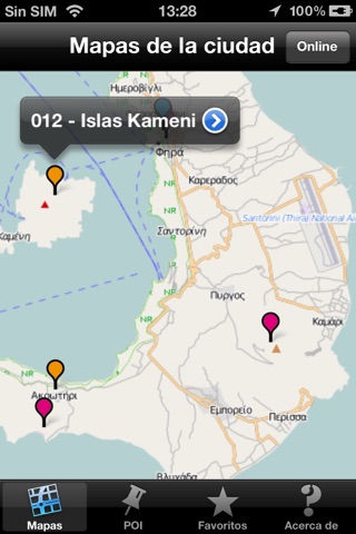 Santorini audio guía turística (audio en español) screenshot 2