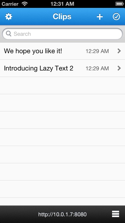 Lazy Text Lite