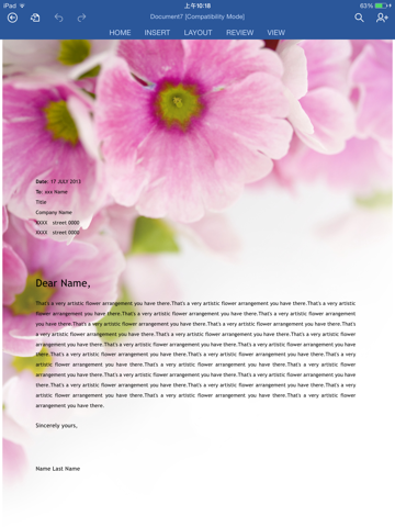 Templates for Microsoft Word Free screenshot 4