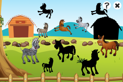 Active Horse Game for Children Age 2-5: Learn for kindergarten, preschool or nursery school with horses screenshot 4