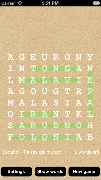 Multi Language Word Search screenshot-3