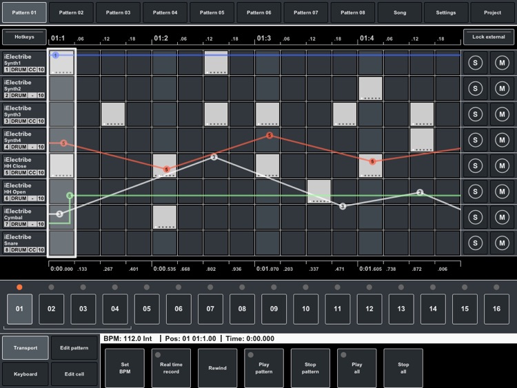 MIDI Pattern Sequencer