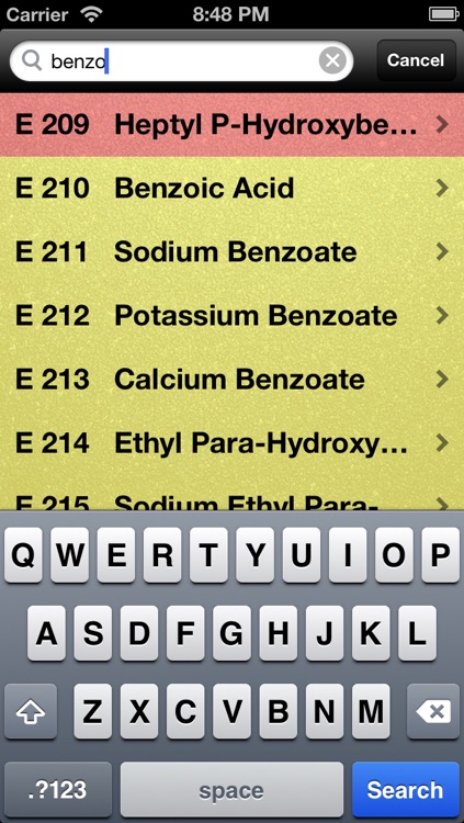 e300 Safe Food Additives screenshot-3