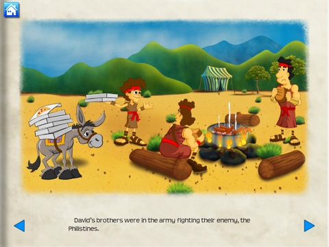 Kid Bible Heroes: David and Goliath screenshot 4