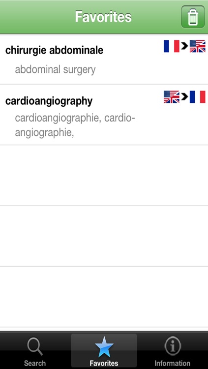 Dictionary of Medicine - English-French/French-English screenshot-4