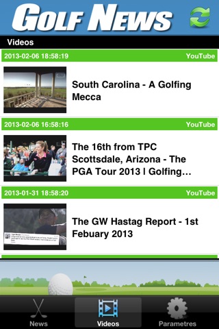 Golf News screenshot 2