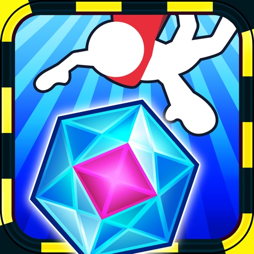 Freefalling Jewel Thief! iOS App