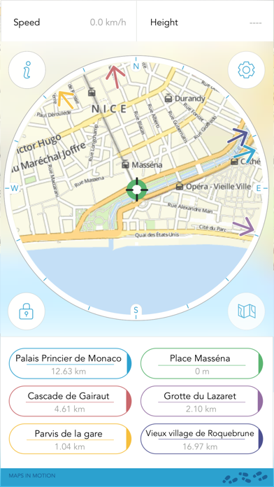 Nice and Monaco Compass : Offline Map Screenshot 3