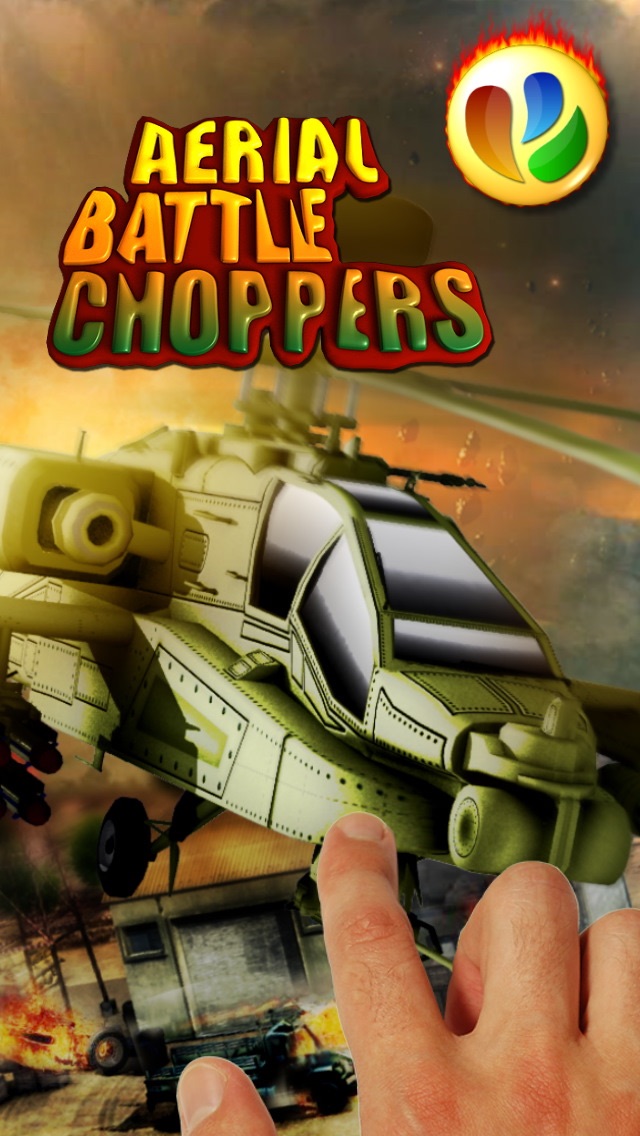 Aerial Battle Choppers - 空中戦 攻撃ヘリコプター、 Free Helicopter War Gameのおすすめ画像1