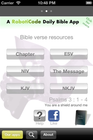 Uplifting Psalms Daily screenshot 2