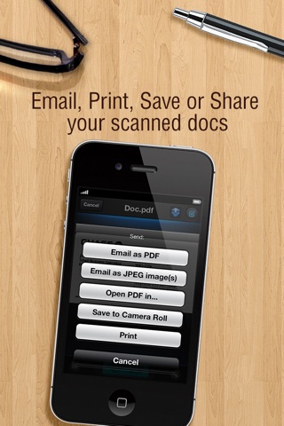 LazerScanner - Scan multiple doc to pdf and auto upload to Dropbox screenshot 4
