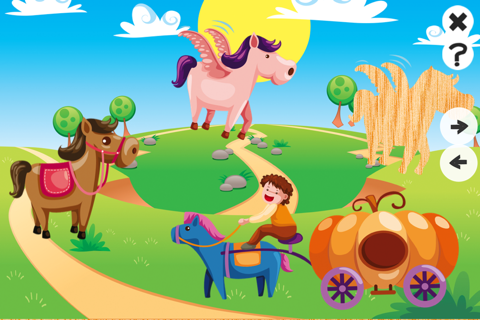 Animated Animal & Horse Puzzle For Babies and Small Kids: The Magic World With Horses! Free Kids Learning Game For Logical Thinking with Fun&Joy screenshot 3
