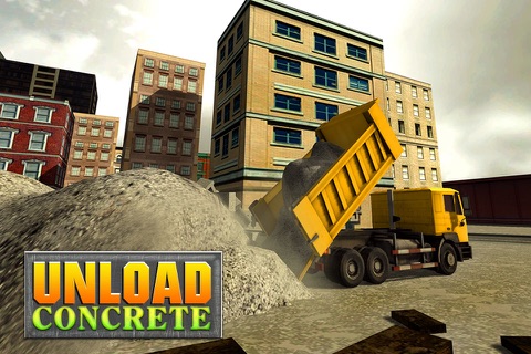 Concrete Excavator Tractor 3D screenshot 3