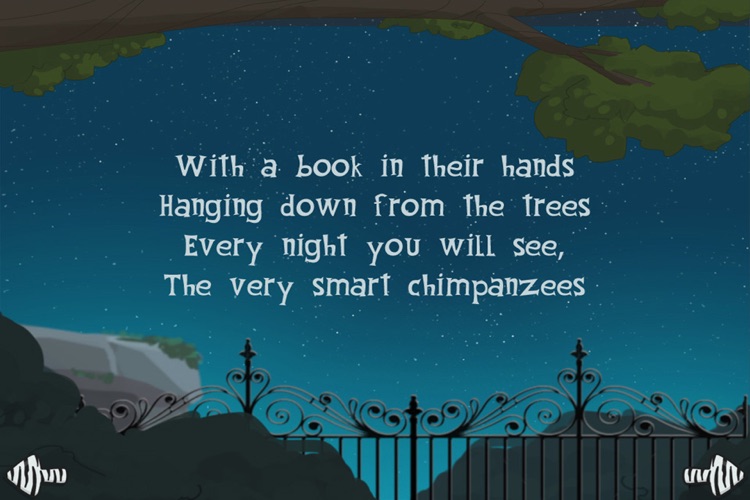 A night at the zoo - interactive book for children screenshot-3