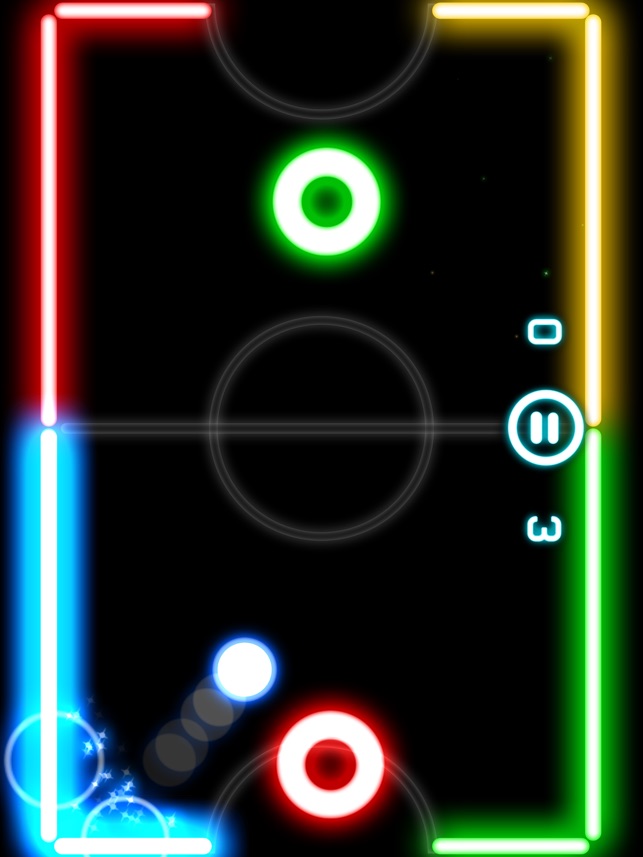 Glow Hockey 2 HD FREE(圖4)-速報App