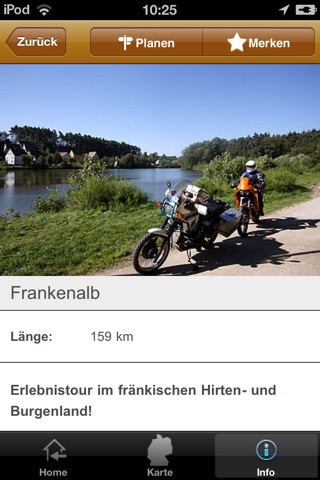 Motorrad-Touren in Franken screenshot 4