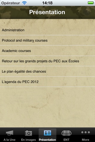 Les écoles de Saint-Cyr Coëtquidan screenshot 4