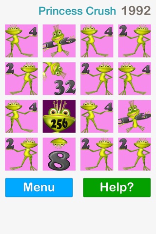A Magic Frog - A Princess Crush 2048 screenshot 3
