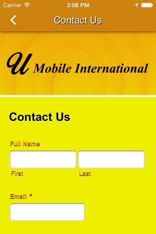 U Mobile International screenshot 2