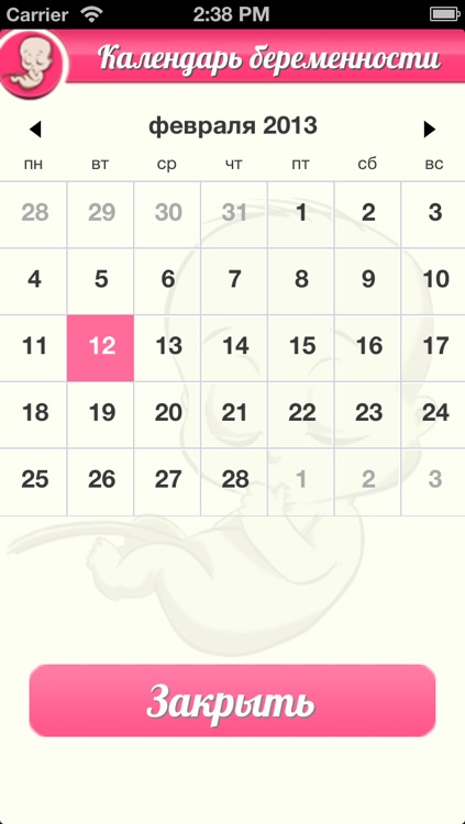 Как рассчитать срок беременности и дату родов в приложении на телефоне