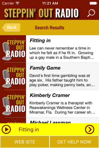 Steppin' Out Radio screenshot 4