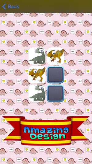 Baby Dino Memory Match - A cute dinossaur memory game(圖2)-速報App