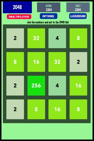 A Multiplayer 2048 Number Puzzle & Logic Games for Free screenshot 4