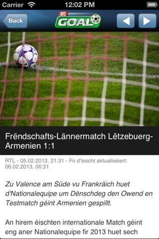 RTL Goal screenshot 2