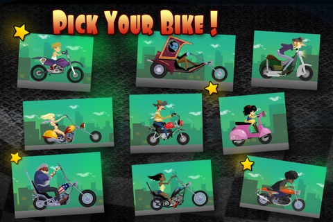 Top Motor Bike Run From Police - Free City Race Track! screenshot 2