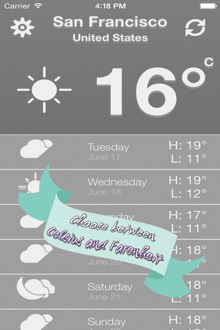 Weather Everywhere Minimalist - Weather forecast quick and simple screenshot 4