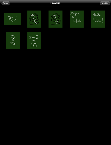 Tableau sur iPad pour écrire dessiner noter à la main screenshot 2