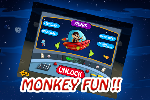 Gravity Star Monkey :  Moon Surfers - Little Space Pet Adventure (Free Game) screenshot 4