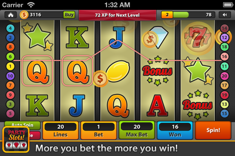Party Slots - Slot Machine With Spin The Wheel Bonus screenshot 3
