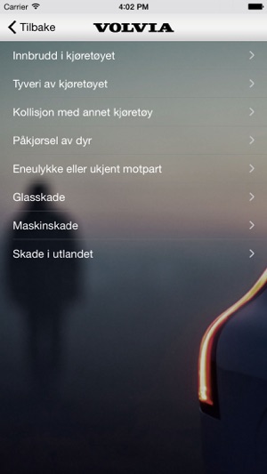 Volvia Norge SkadeApp(圖2)-速報App