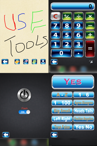 UseTools - LED Light, QR Code WriteNotes,Map screenshot 2