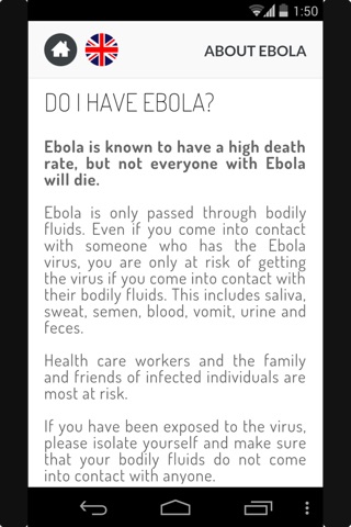 About Ebola screenshot 2