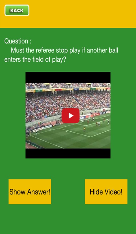 Football Rules Quiz