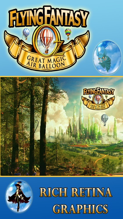 Oz Flying Fantasy-A Great Race Game in the Magical Hot Air Balloon