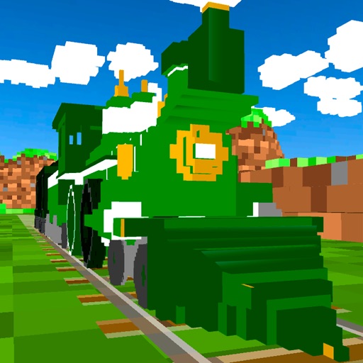 Cube World: Train Driver 3D