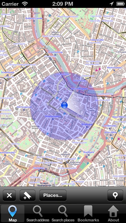 Offline Map Vienna, Austria: City Navigator Maps