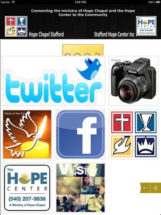 Hope Chapel / Center Community App for iPad