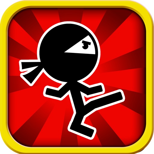 A Sketch Stickman Ninja Run FREE iOS App