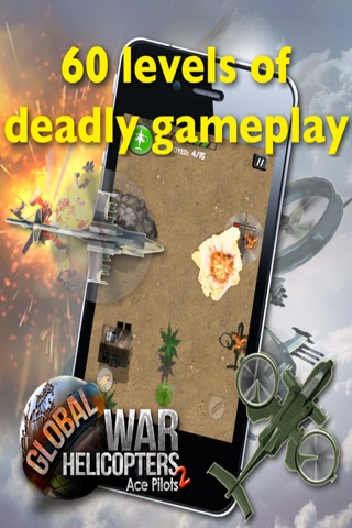 Ace Pilots - Global War Helicopter War Game - Free screenshot 3