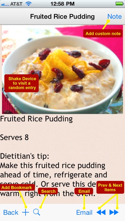 DASH Diet Recipes Plus+ screenshot-4