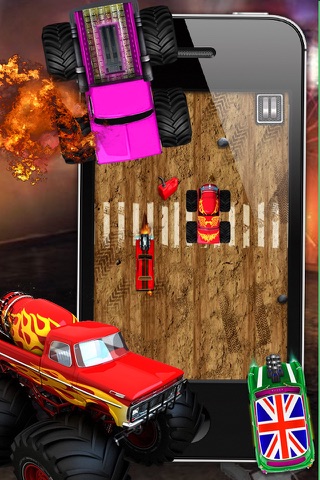 Monster Truck Furious Revenge PRO - A Fast Truck Racing Game! screenshot 2