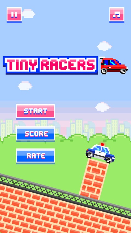 Tiny Racers Game - Free 8-Bit Retro Pixel Car Racing Games