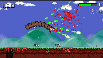 Screenshot from Super Mega Worm